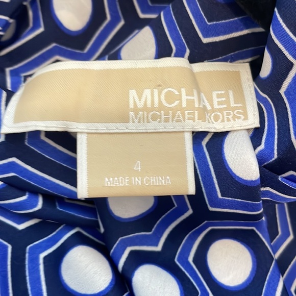 Michael Kors Geometric Print Top - Picture 6 of 6